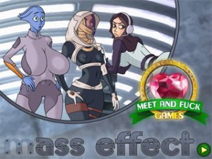 Ass Effect erotische Flash Spiel