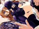 Schone violette korsett in anime porno spiele