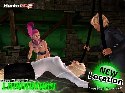 Hentai 3D 2 Spiele mit BDSM labor